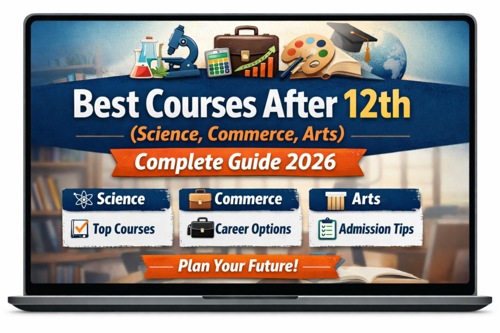 Best Courses After 12th (Science, Commerce, Arts)